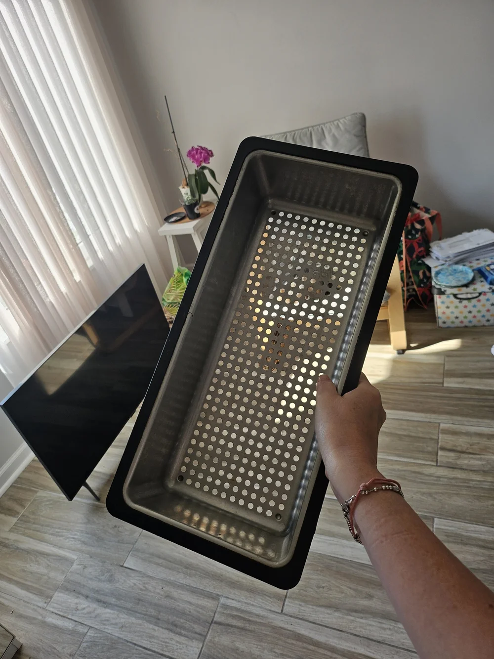 IKEA NORRSJÖN Colander, stainless steel